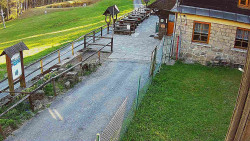 Terasa horského hotelu