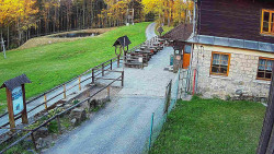 Terasa horského hotelu