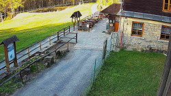 Terasa horského hotelu