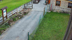 Terasa horského hotelu