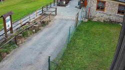 Terasa horského hotelu