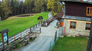 SkiAreál - Horský hotel Vsacký Cáb - Terasa horského hotelu - 1.5.2026 v 05:15