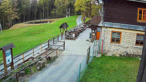 SkiAreál - Horský hotel Vsacký Cáb - Terasa horského hotelu - 1.5.2026 v 05:30