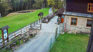 SkiAreál - Horský hotel Vsacký Cáb - Terasa horského hotelu - 1.5.2026 v 05:45