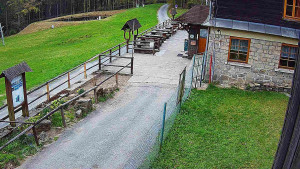 SkiAreál - Horský hotel Vsacký Cáb - Terasa horského hotelu - 1.5.2026 v 06:30