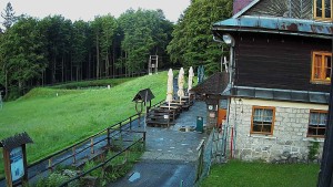 SkiAreál - Horský hotel Vsacký Cáb - Terasa horského hotelu - 12.6.2026 v 04:15 SkiAreál - Horský hotel Vsacký Cáb - Terasa horského hotelu - 12.6.2026 v 04:15