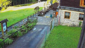 SkiAreál - Horský hotel Vsacký Cáb - Terasa horského hotelu - 12.6.2026 v 06:15 SkiAreál - Horský hotel Vsacký Cáb - Terasa horského hotelu - 12.6.2026 v 06:15