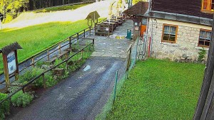 SkiAreál - Horský hotel Vsacký Cáb - Terasa horského hotelu - 12.6.2026 v 06:30 SkiAreál - Horský hotel Vsacký Cáb - Terasa horského hotelu - 12.6.2026 v 06:30