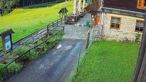 SkiAreál - Horský hotel Vsacký Cáb - Terasa horského hotelu - 12.6.2026 v 07:00 SkiAreál - Horský hotel Vsacký Cáb - Terasa horského hotelu - 12.6.2026 v 07:00