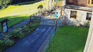 SkiAreál - Horský hotel Vsacký Cáb - Terasa horského hotelu - 12.6.2026 v 07:15 SkiAreál - Horský hotel Vsacký Cáb - Terasa horského hotelu - 12.6.2026 v 07:15