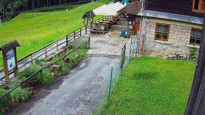 SkiAreál - Horský hotel Vsacký Cáb - Terasa horského hotelu - 12.6.2026 v 09:15 SkiAreál - Horský hotel Vsacký Cáb - Terasa horského hotelu - 12.6.2026 v 09:15