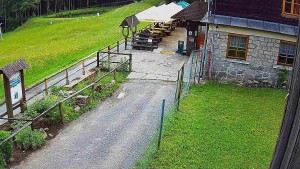 SkiAreál - Horský hotel Vsacký Cáb - Terasa horského hotelu - 12.6.2026 v 12:30 SkiAreál - Horský hotel Vsacký Cáb - Terasa horského hotelu - 12.6.2026 v 12:30