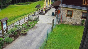 SkiAreál - Horský hotel Vsacký Cáb - Terasa horského hotelu - 12.6.2026 v 17:15 SkiAreál - Horský hotel Vsacký Cáb - Terasa horského hotelu - 12.6.2026 v 17:15