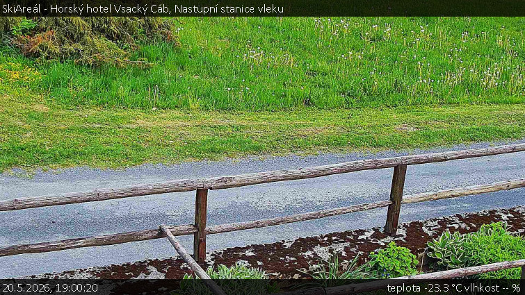 SkiAreál - Horský hotel Vsacký Cáb - Nastupní stanice vleku - 20.5.2026 v 19:00