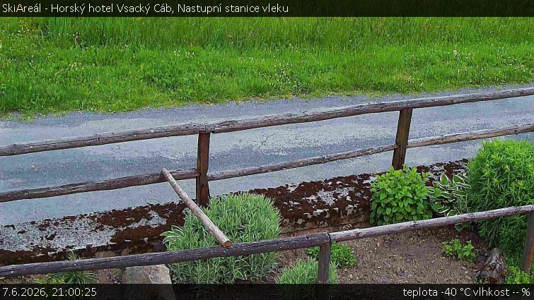 SkiAreál - Horský hotel Vsacký Cáb - Nastupní stanice vleku - 7.6.2026 v 21:00