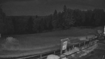 Einstiegsstation des Skilifts