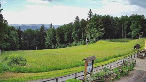 SkiAreál – Berghotel Vsacký Cáb - Einstiegsstation des Skilifts - 17.6.2026 v 06:45 SkiAreál – Berghotel Vsacký Cáb - Einstiegsstation des Skilifts - 17.6.2026 v 06:45