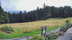 Einstiegsstation des Skilifts