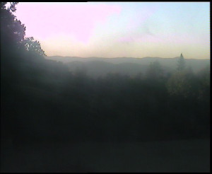 SkiAreál - Horský hotel Vsacký Cáb - Panorama z Vsackého Cábu - 1.7.2025 v 05:45
