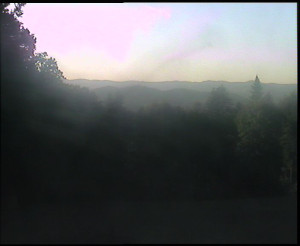 SkiAreál - Horský hotel Vsacký Cáb - Panorama z Vsackého Cábu - 1.7.2025 v 06:45