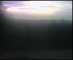 SkiAreál - Horský hotel Vsacký Cáb - Panorama z Vsackého Cábu - 17.12.2025 v 07:45