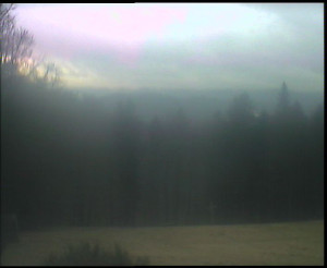 SkiAreál - Horský hotel Vsacký Cáb - Panorama z Vsackého Cábu - 6.2.2026 v 07:45