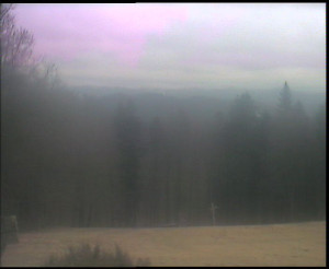 SkiAreál - Horský hotel Vsacký Cáb - Panorama z Vsackého Cábu - 6.2.2026 v 08:45