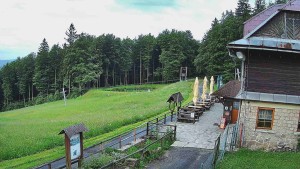 SkiAreál – Berghotel Vsacký Cáb - Panorama vom Vsacký Cáb - 17.6.2026 v 04:45 SkiAreál – Berghotel Vsacký Cáb - Panorama vom Vsacký Cáb - 17.6.2026 v 04:45