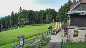 SkiAreál – Berghotel Vsacký Cáb - Panorama vom Vsacký Cáb - 17.6.2026 v 05:45 SkiAreál – Berghotel Vsacký Cáb - Panorama vom Vsacký Cáb - 17.6.2026 v 05:45