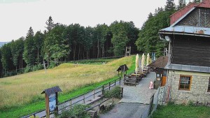 SkiAreál – Berghotel Vsacký Cáb - Panorama vom Vsacký Cáb - 1.8.2026 v 06:45 SkiAreál – Berghotel Vsacký Cáb - Panorama vom Vsacký Cáb - 1.8.2026 v 06:45