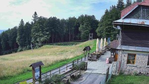 SkiAreál – Berghotel Vsacký Cáb - Panorama vom Vsacký Cáb - 1.8.2026 v 08:45 SkiAreál – Berghotel Vsacký Cáb - Panorama vom Vsacký Cáb - 1.8.2026 v 08:45