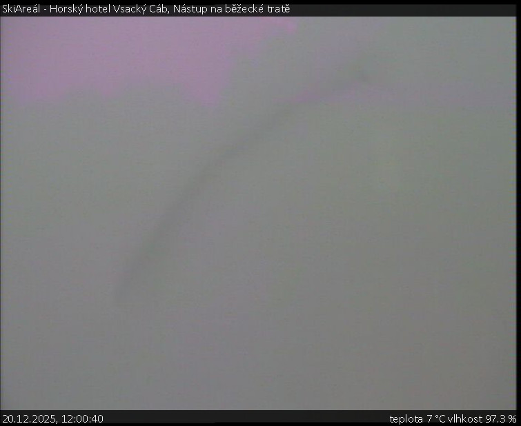 SkiAreál - Horský hotel Vsacký Cáb - Nástup na běžecké tratě - 20.12.2025 v 12:00