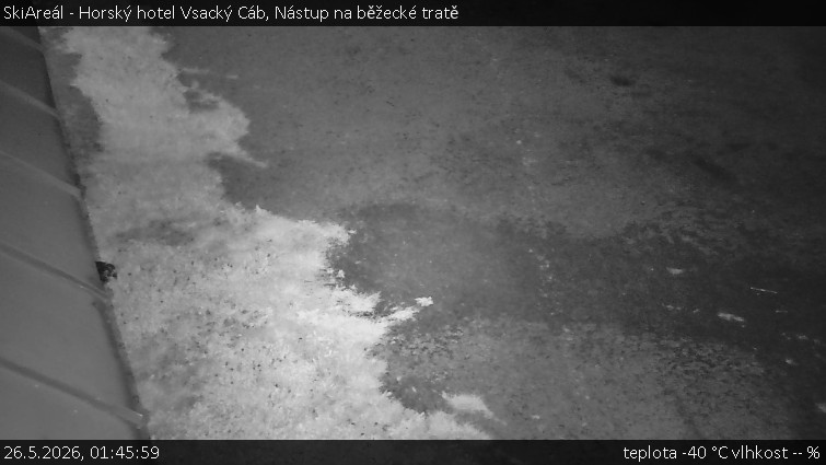 SkiAreál - Horský hotel Vsacký Cáb - Nástup na běžecké tratě - 26.5.2026 v 01:45