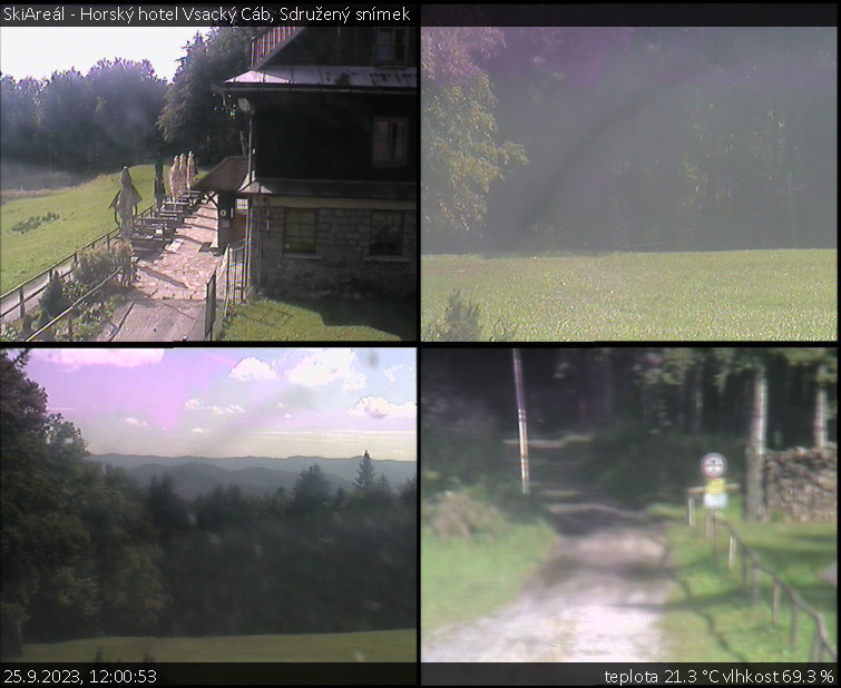 SkiAreál - Horský hotel Vsacký Cáb - Sdružený snímek - 25.9.2023 v 12:00 SkiAreál - Horský hotel Vsacký Cáb - Sdružený snímek - 25.9.2023 v 12:00