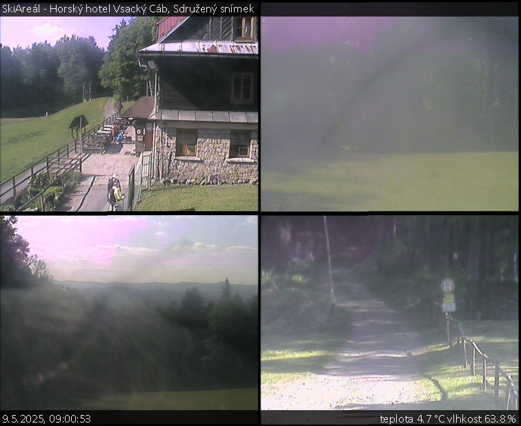 SkiAreál - Horský hotel Vsacký Cáb - Sdružený snímek - 9.5.2025 v 09:00 SkiAreál - Horský hotel Vsacký Cáb - Sdružený snímek - 9.5.2025 v 09:00