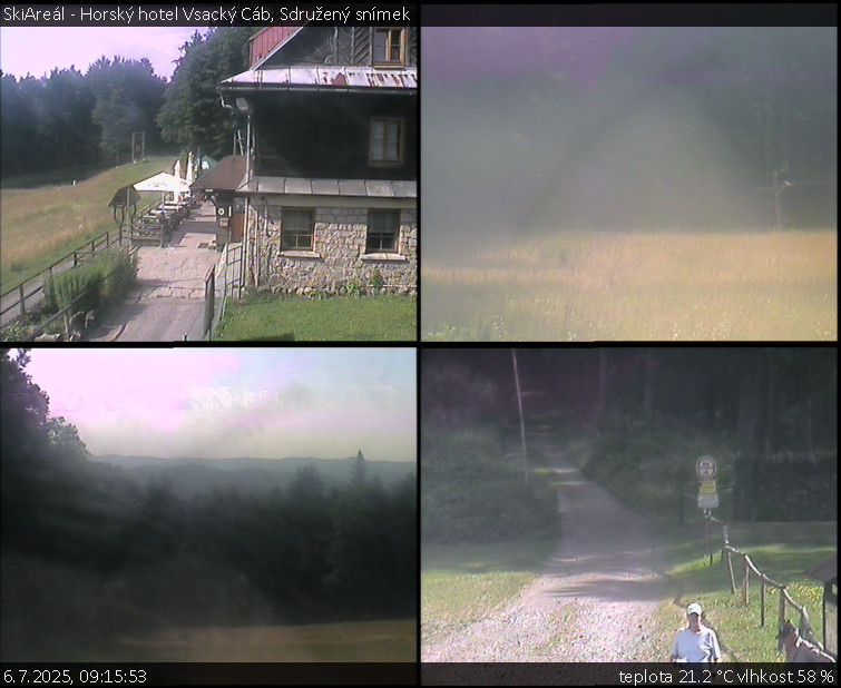 SkiAreál - Horský hotel Vsacký Cáb - Sdružený snímek - 6.7.2025 v 09:15 SkiAreál - Horský hotel Vsacký Cáb - Sdružený snímek - 6.7.2025 v 09:15