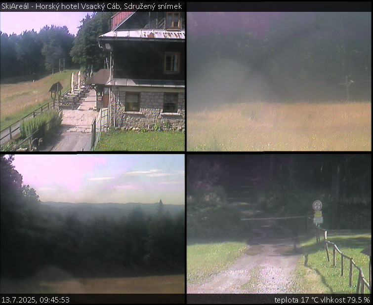 SkiAreál - Horský hotel Vsacký Cáb - Sdružený snímek - 13.7.2025 v 09:45 SkiAreál - Horský hotel Vsacký Cáb - Sdružený snímek - 13.7.2025 v 09:45
