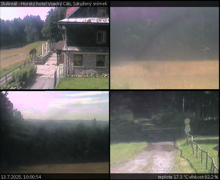 SkiAreál - Horský hotel Vsacký Cáb - Sdružený snímek - 13.7.2025 v 10:00 SkiAreál - Horský hotel Vsacký Cáb - Sdružený snímek - 13.7.2025 v 10:00