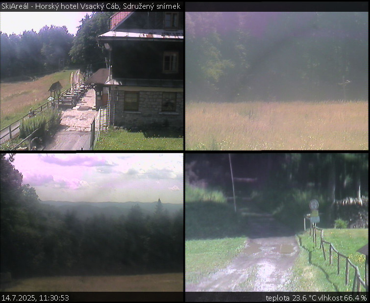 SkiAreál - Horský hotel Vsacký Cáb - Sdružený snímek - 14.7.2025 v 11:30 SkiAreál - Horský hotel Vsacký Cáb - Sdružený snímek - 14.7.2025 v 11:30
