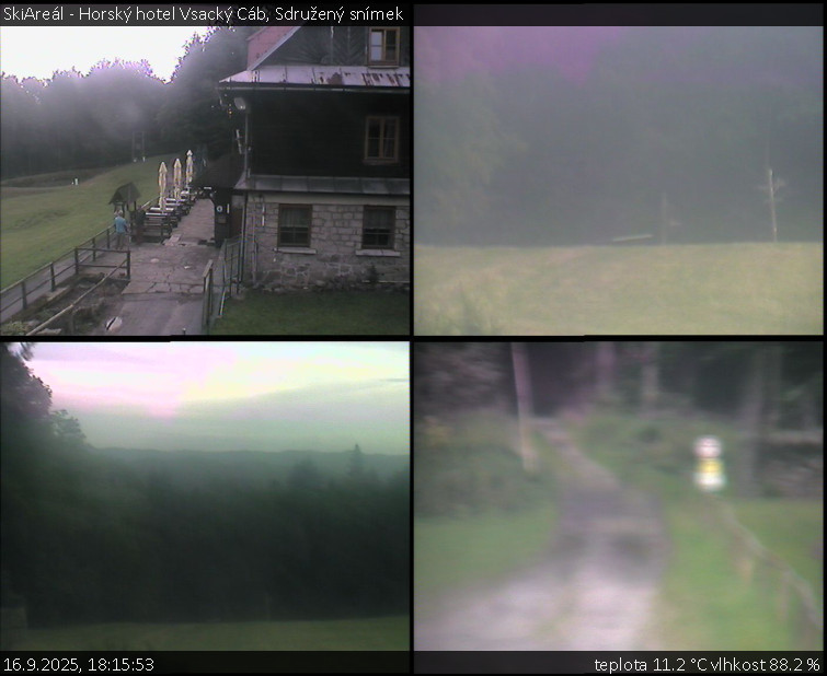 SkiAreál - Horský hotel Vsacký Cáb - Sdružený snímek - 16.9.2025 v 18:15