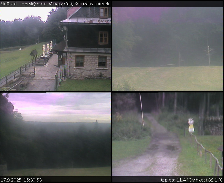 SkiAreál - Horský hotel Vsacký Cáb - Sdružený snímek - 17.9.2025 v 16:30