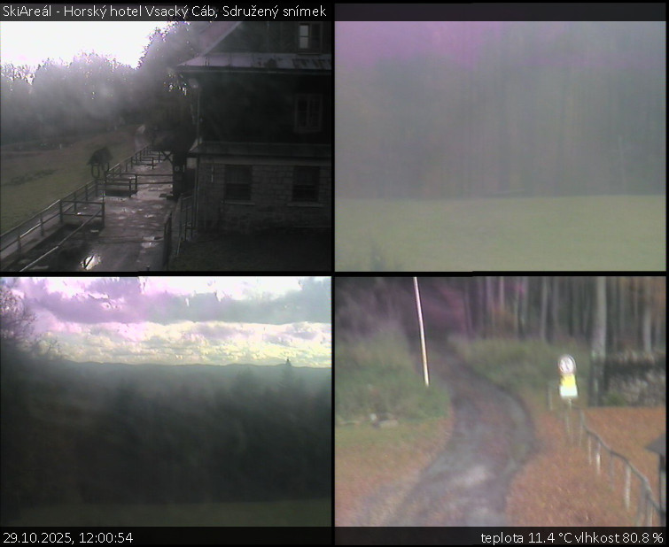 SkiAreál - Horský hotel Vsacký Cáb - Sdružený snímek - 29.10.2025 v 12:00 SkiAreál - Horský hotel Vsacký Cáb - Sdružený snímek - 29.10.2025 v 12:00