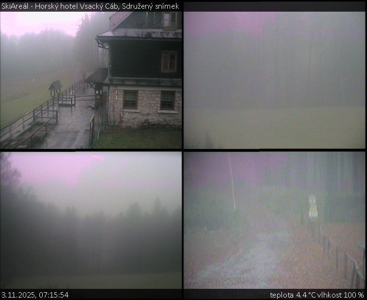 SkiAreál - Horský hotel Vsacký Cáb - Sdružený snímek - 3.11.2025 v 07:15