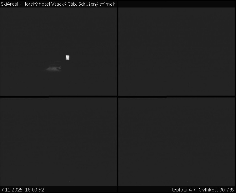 SkiAreál - Horský hotel Vsacký Cáb - Sdružený snímek - 7.11.2025 v 18:00