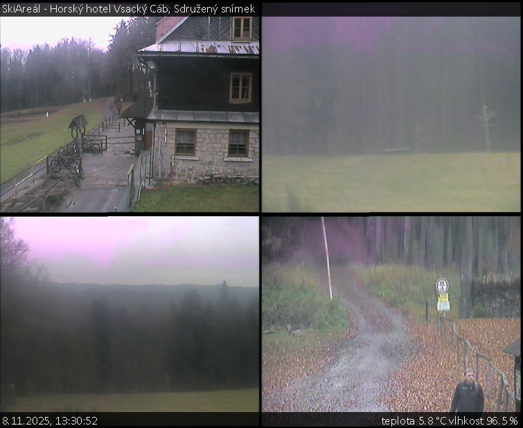 SkiAreál - Horský hotel Vsacký Cáb - Sdružený snímek - 8.11.2025 v 13:30