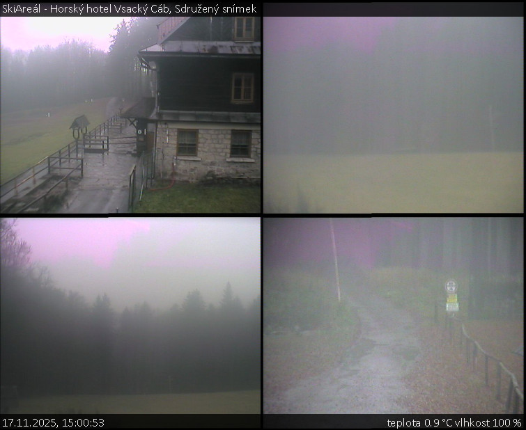 SkiAreál - Horský hotel Vsacký Cáb - Sdružený snímek - 17.11.2025 v 15:00