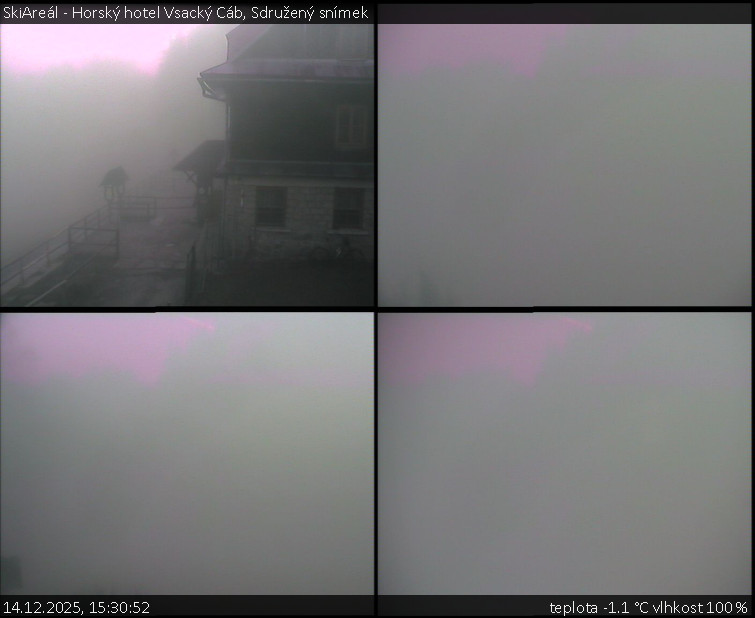 SkiAreál - Horský hotel Vsacký Cáb - Sdružený snímek - 14.12.2025 v 15:30