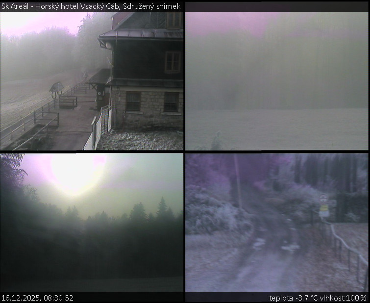 SkiAreál - Horský hotel Vsacký Cáb - Sdružený snímek - 16.12.2025 v 08:30