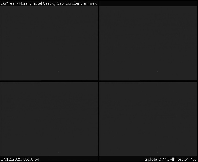 SkiAreál - Horský hotel Vsacký Cáb - Sdružený snímek - 17.12.2025 v 06:00
