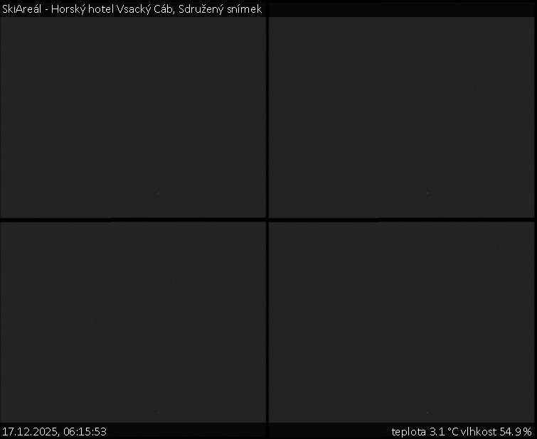SkiAreál - Horský hotel Vsacký Cáb - Sdružený snímek - 17.12.2025 v 06:15